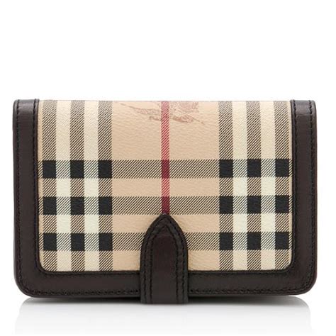 burberry haymarket check bucket|Burberry haymarket check wallet.